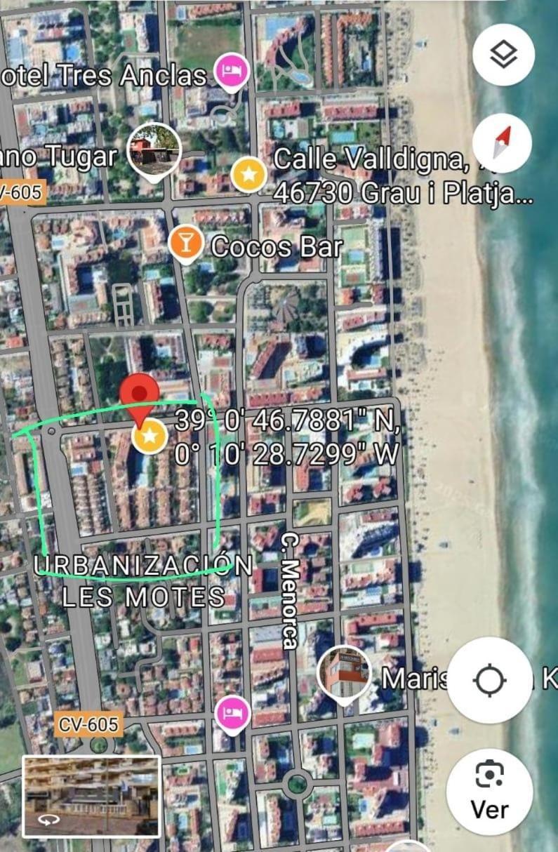 Апартаменти Playa Gandia, Iris, Piscina Aa Y Wifi Playa de Gandia Екстер'єр фото
